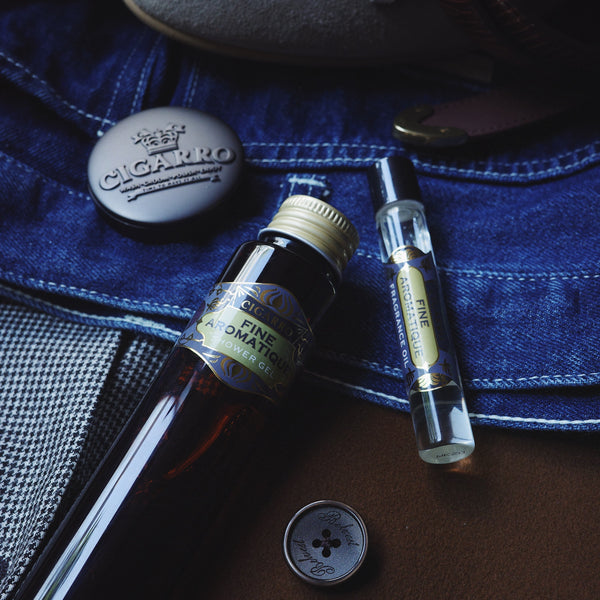 シャワージェル ボディソープ フレグランスオイル 香水 持ち運び 練り香水 ソリッドパフューム ファインアロマティック 男性 ギフト プレゼント